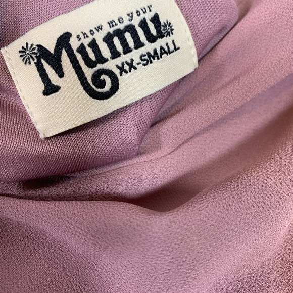 Show Me Your Mumu Kendall Maxi Dress Size XXS Antique Rose - Picture 11 of 11